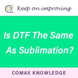 Je DTF to isté ako sublimácia?